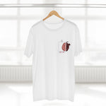 Brain > Heart Badge Tee